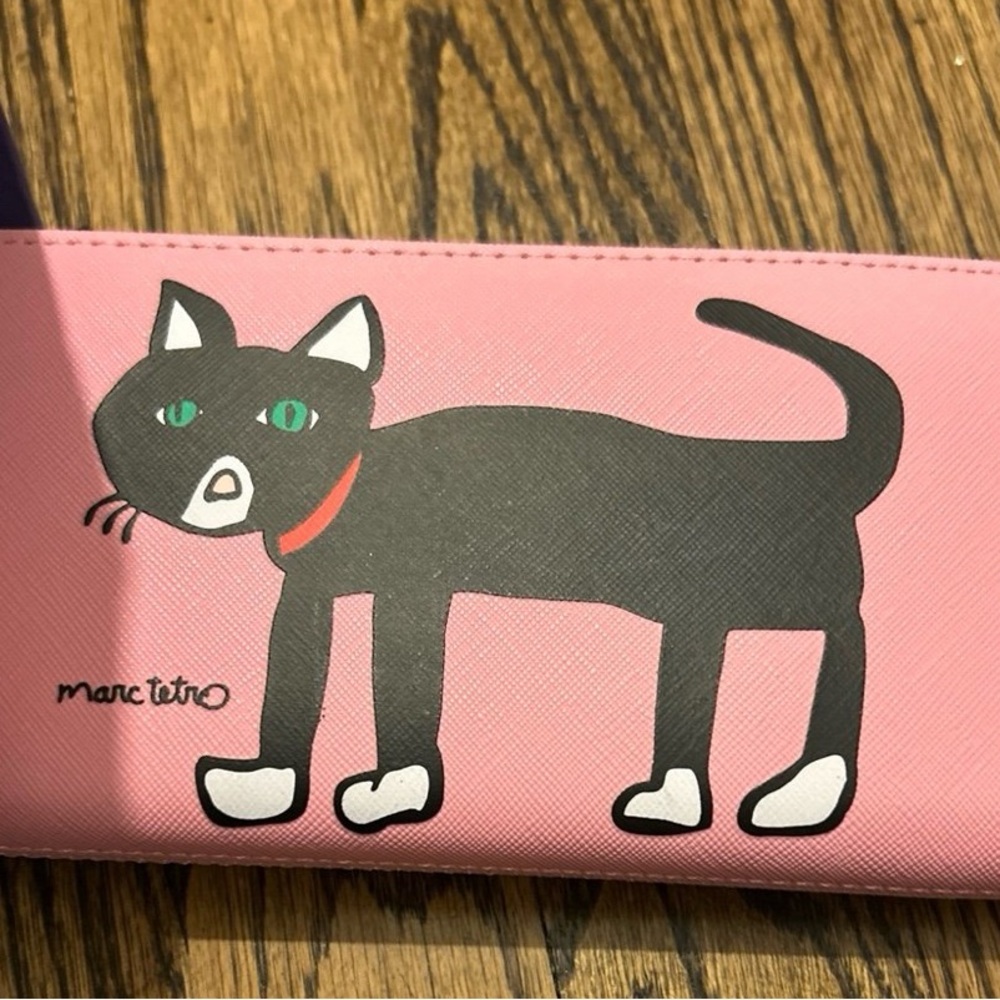 Pink Cat Wallet